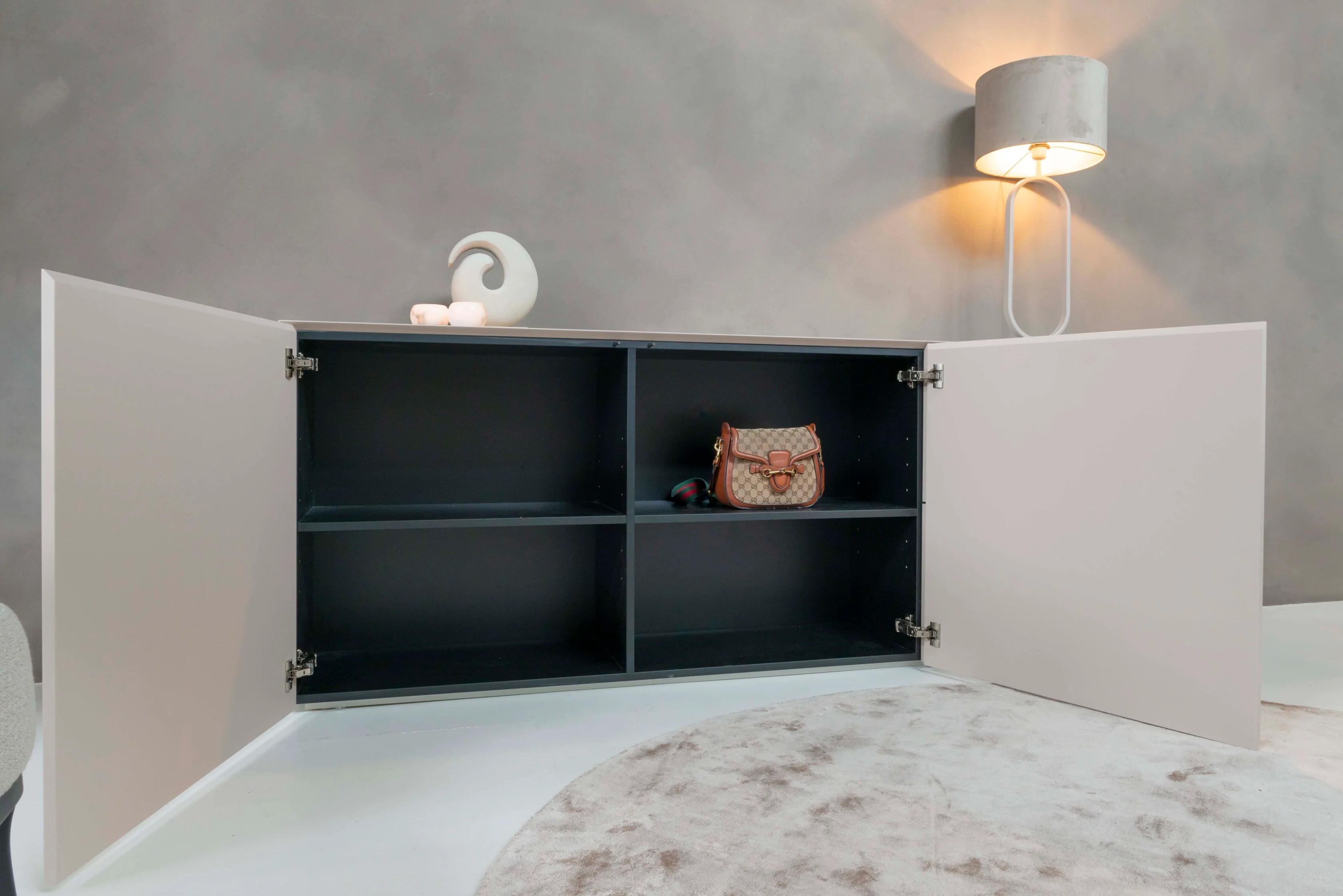 Dressoir Zyan - Zwevend - MDF - 2 deuren - 4 lades - Image 3