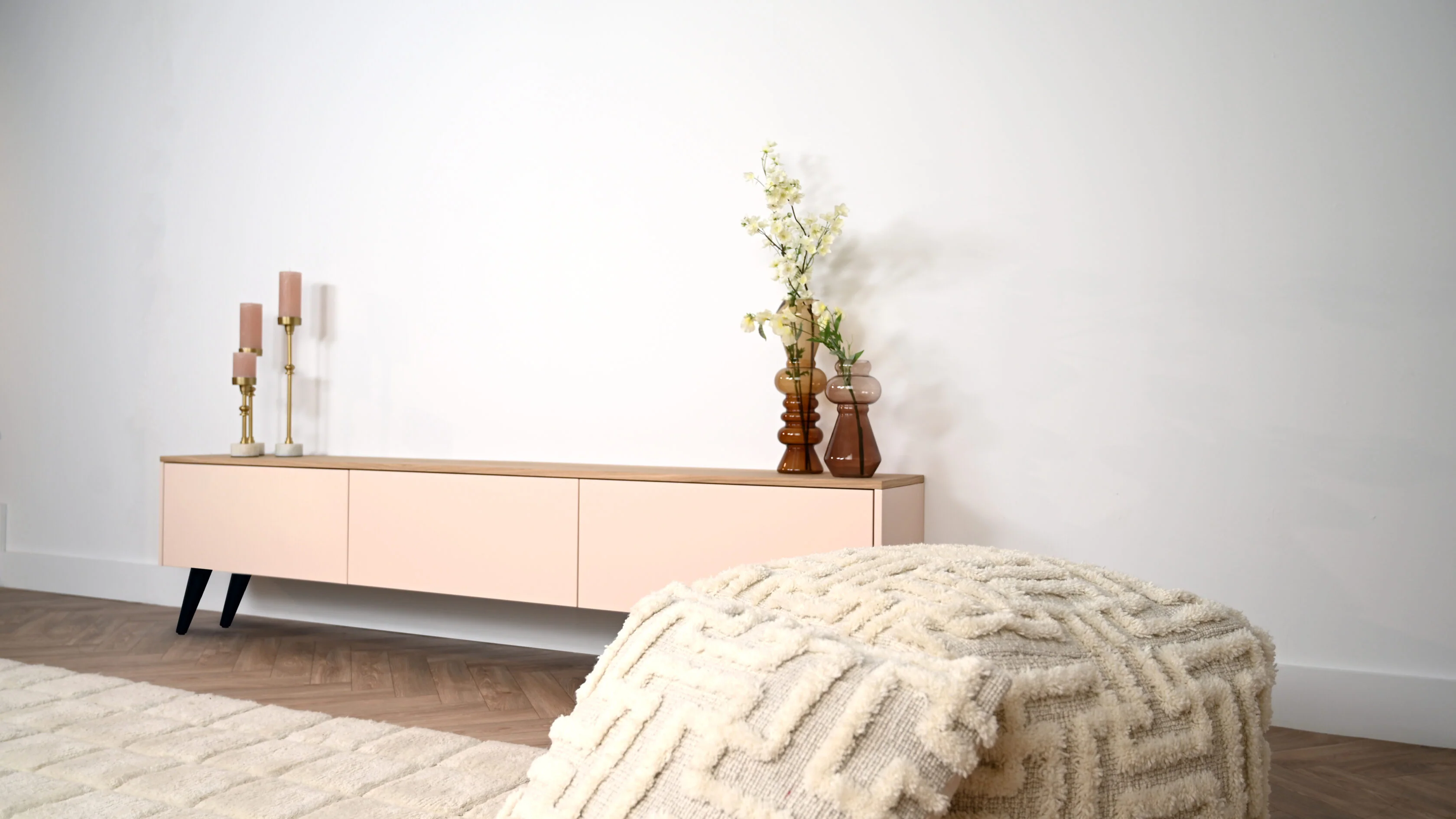 TV-meubel Johnson - Staand - MDF - 3 kleppen - Image 3