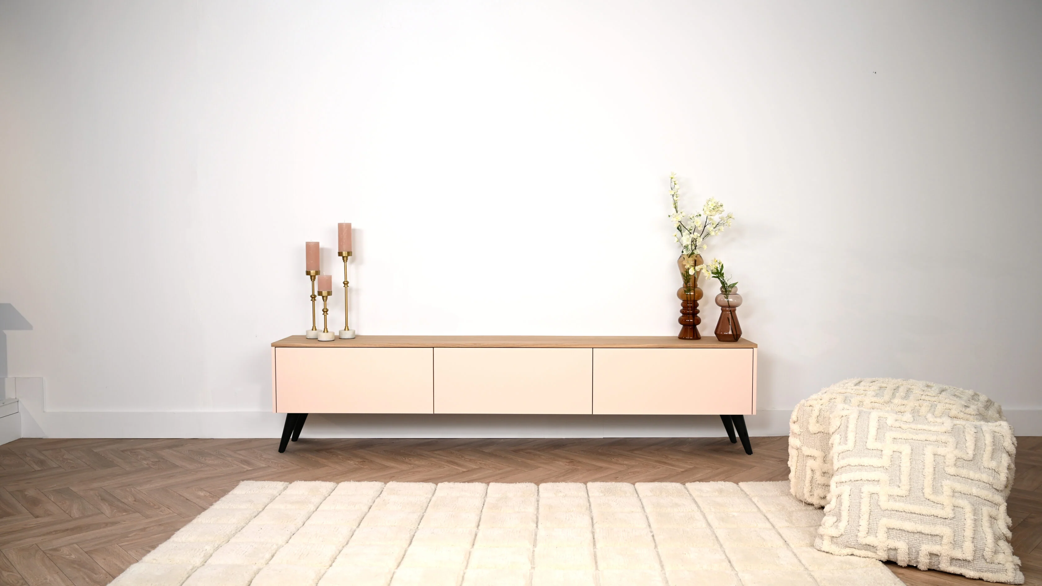 TV-meubel Johnson - Staand - MDF - 3 kleppen - Image 9