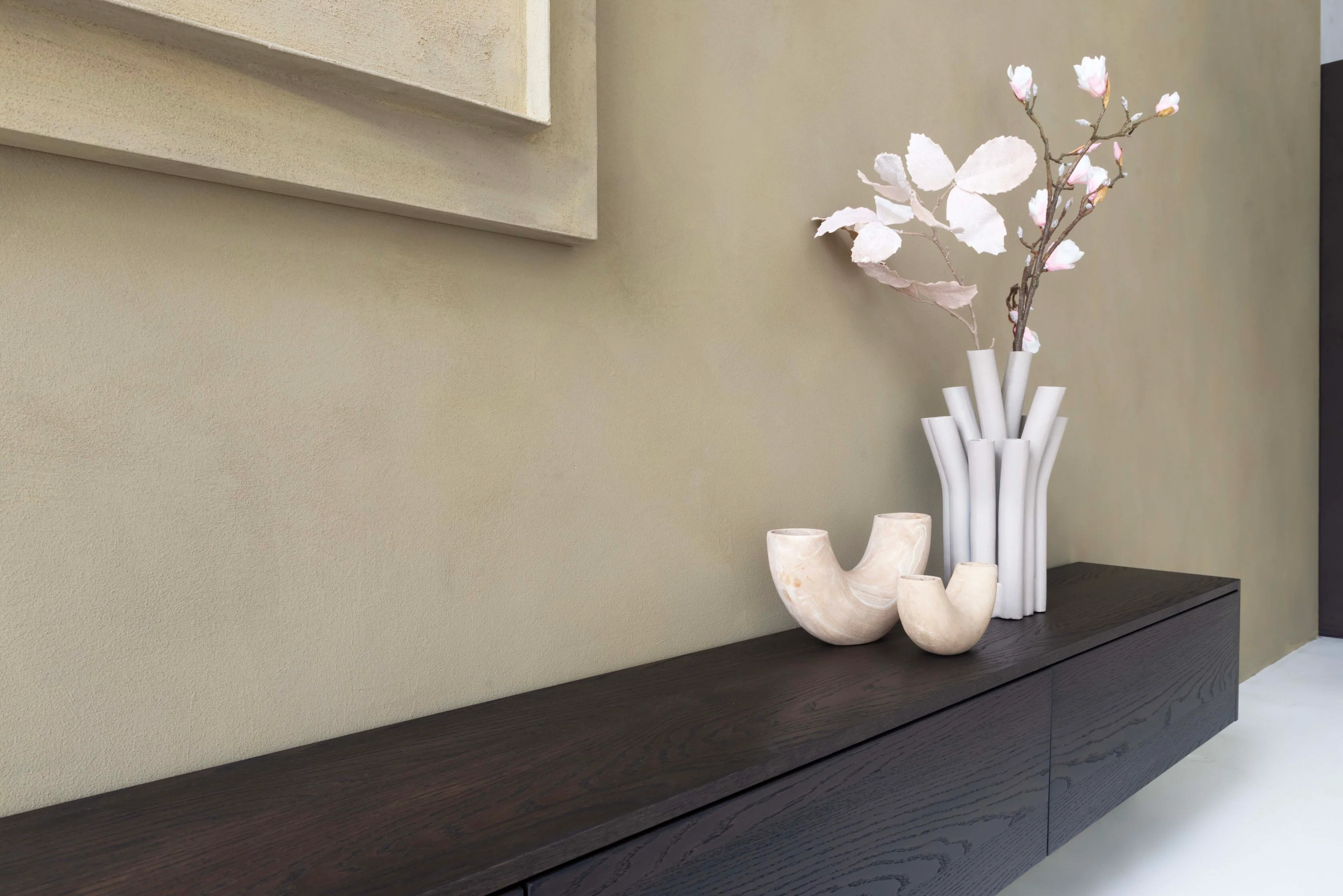 TV-meubel Johnson - Zwevend - Eiken - 4 kleppen - Image 3