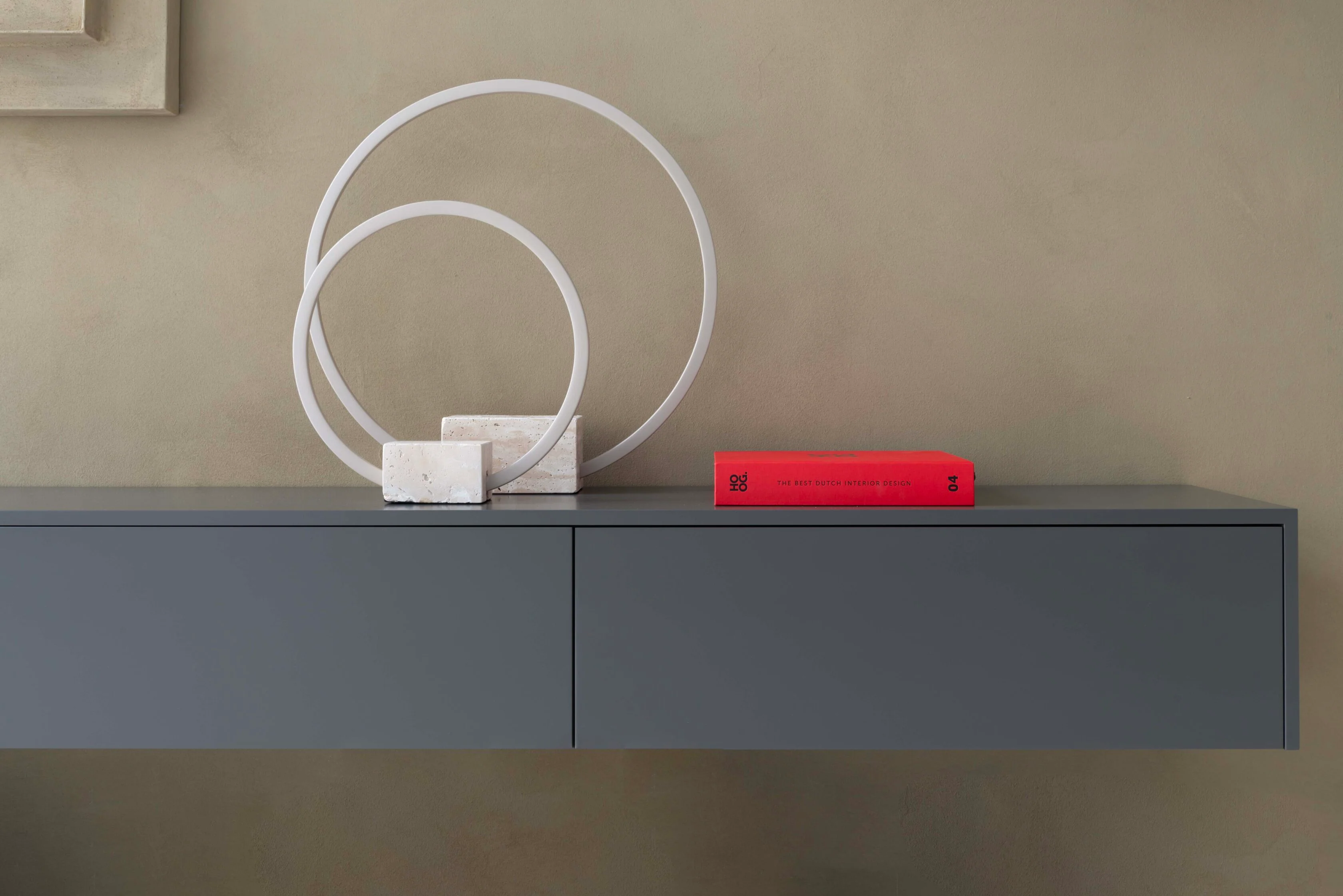 TV-meubel Johnson - Zwevend - MDF - 4 kleppen - Image 3