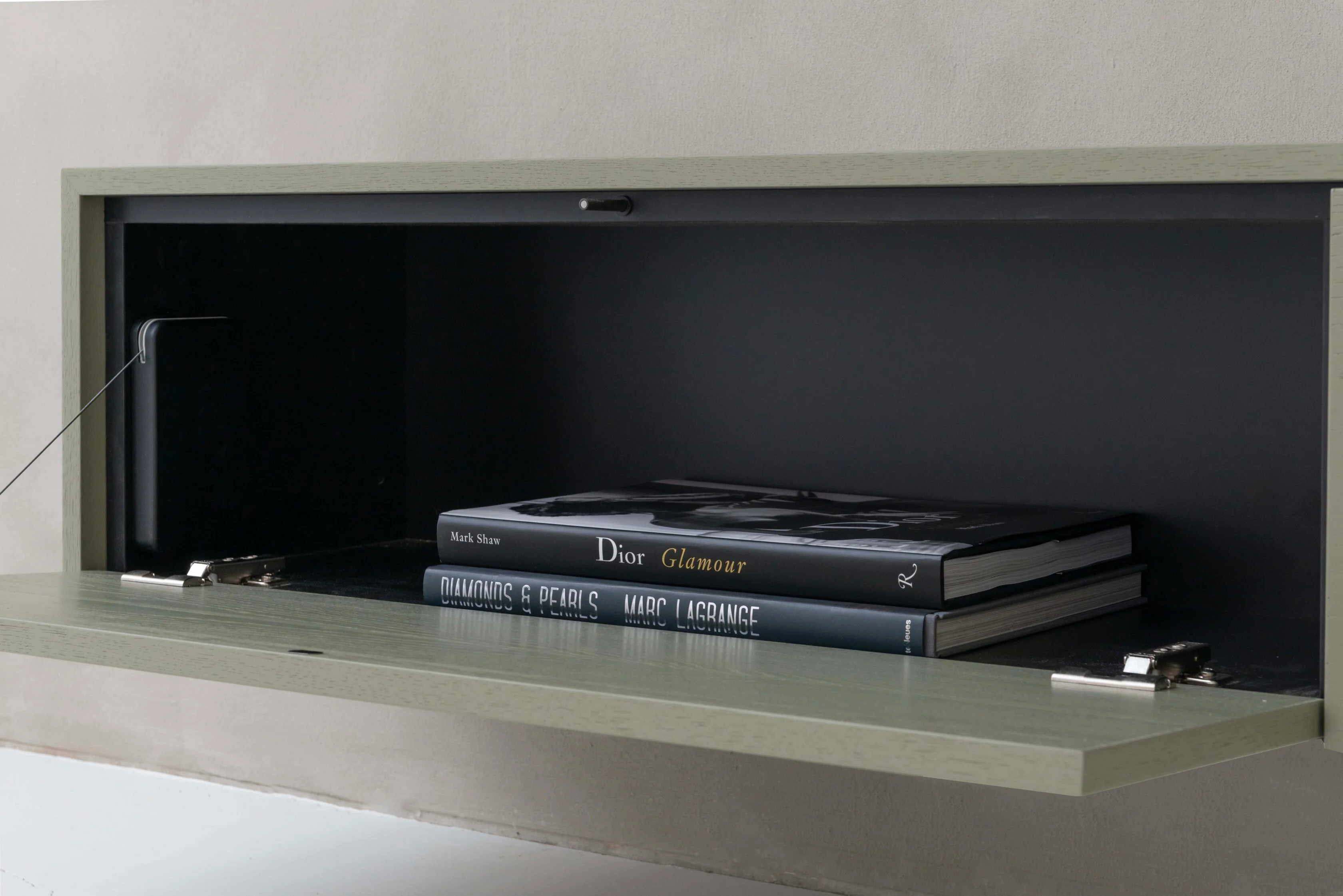 TV-meubel Johnson - Zwevend - Eiken - 2 kleppen - Image 7