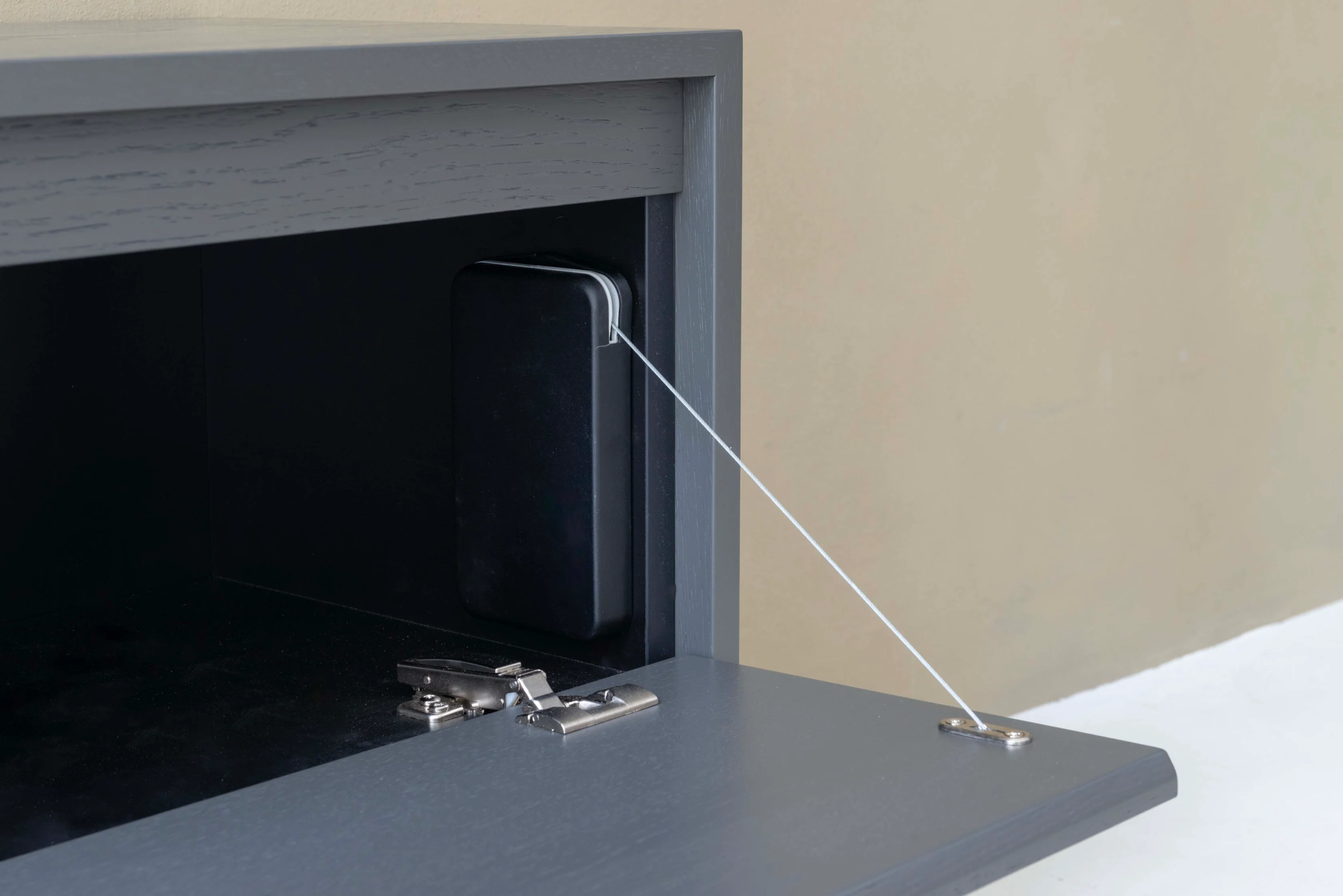 TV-meubel Mason - Zwevend - Eiken - 3 kleppen - Image 5