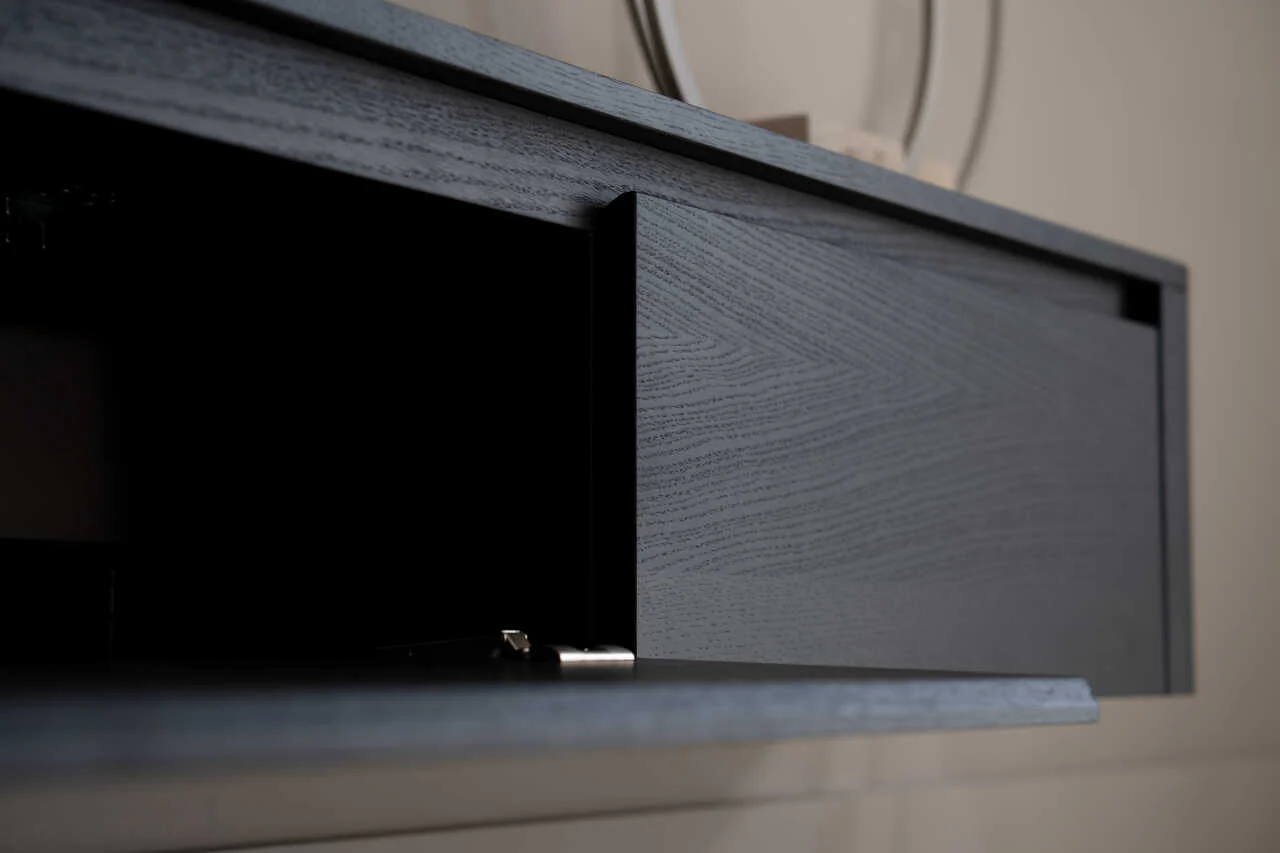 TV-meubel Runa - Zwevend - Eiken - 2 kleppen - Image 3