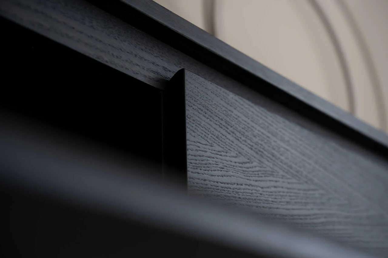 TV-meubel Runa - Zwevend - Eiken - 2 kleppen - Image 5