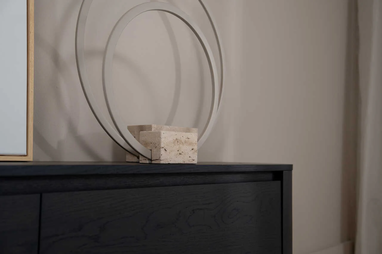 TV-meubel Runa - Zwevend - Eiken - 4 kleppen - Image 7