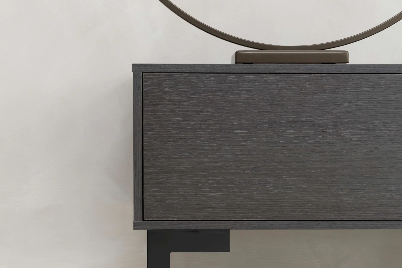 TV-meubel Stephan - Staand - Melamine - 3 kleppen - Open vak - Image 5