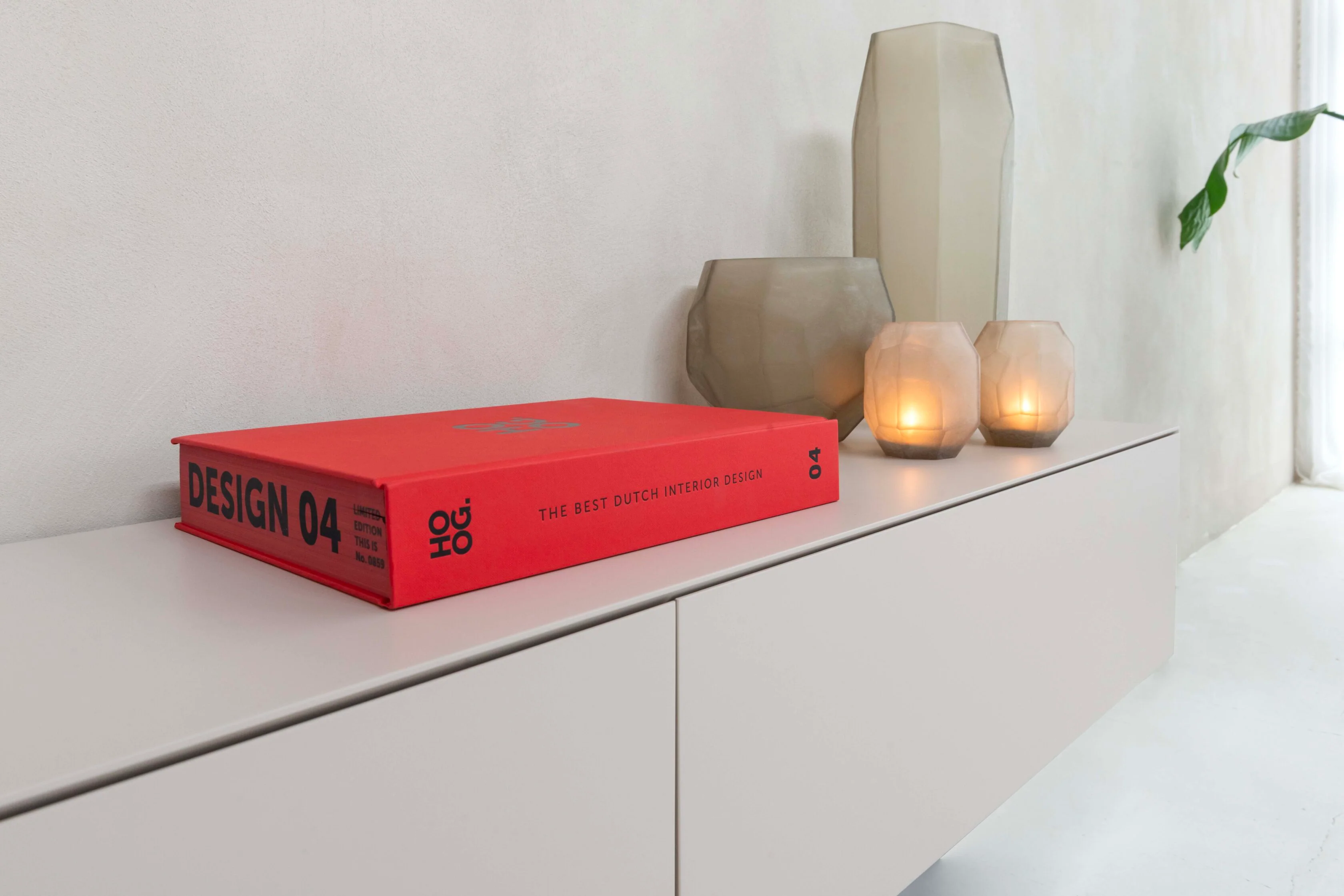 TV-meubel Zyan - Zwevend -  MDF -  3 kleppen - Image 5