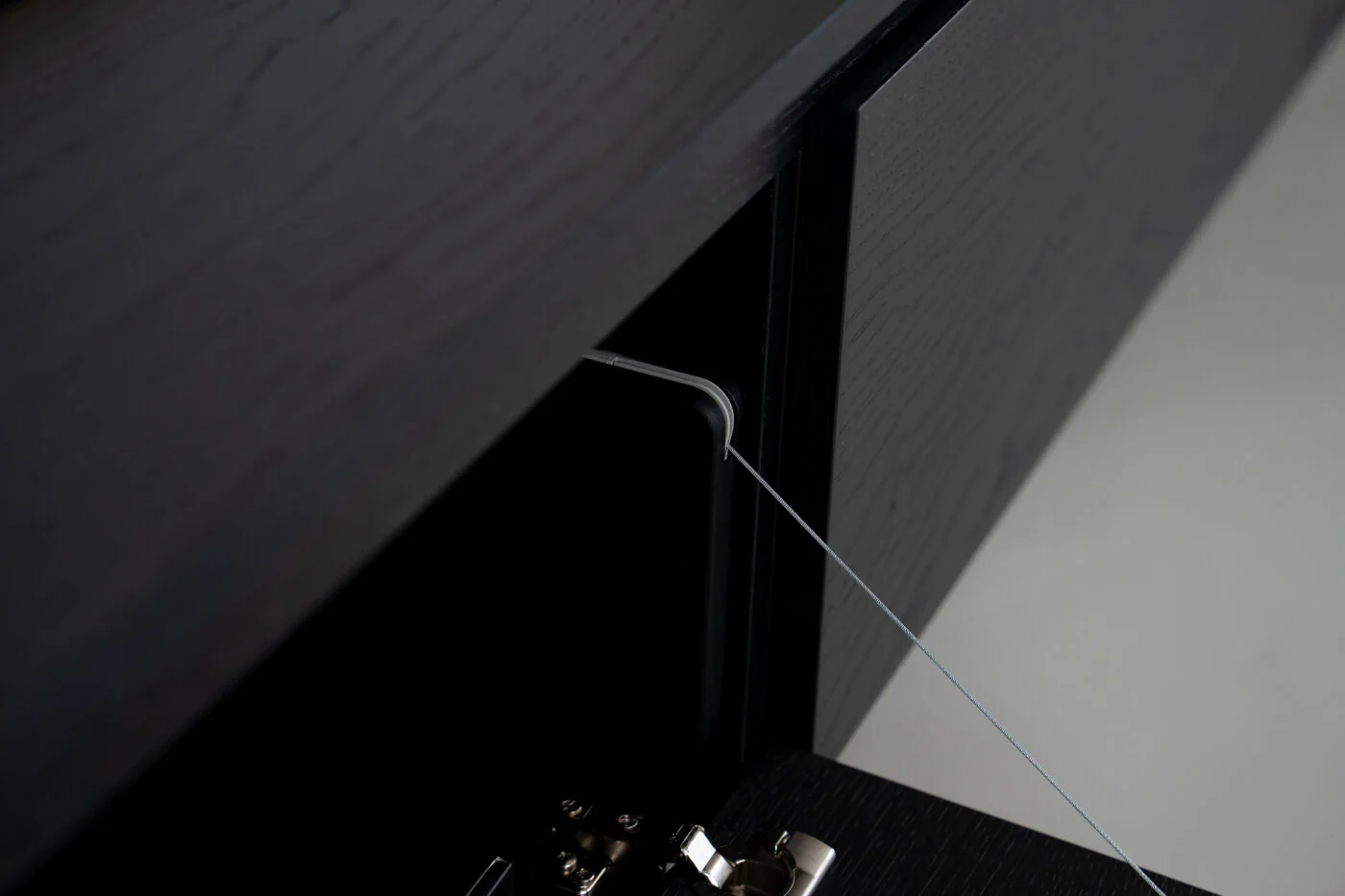 TV-meubel Mason - Staand - MDF - 2 kleppen - Image 5