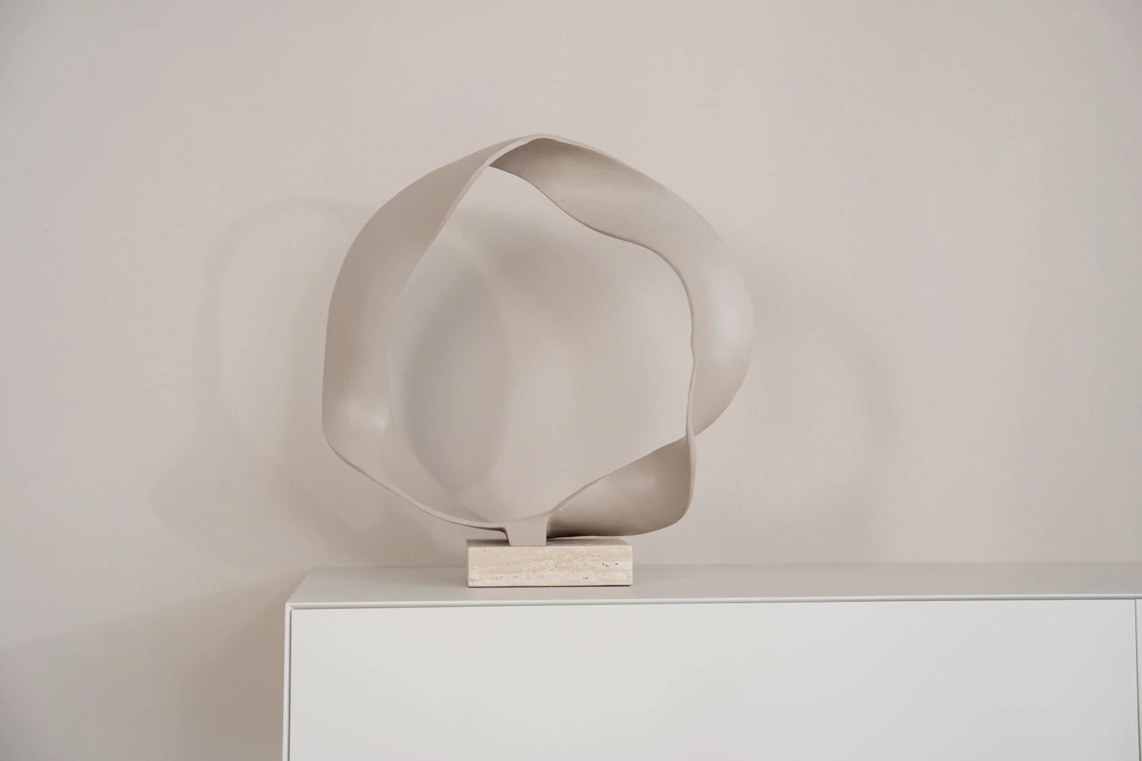 TV-meubel Zyan - Zwevend - MDF - 2 kleppen - Image 7